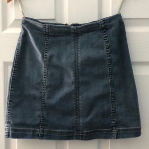 Free People Denim Skirt